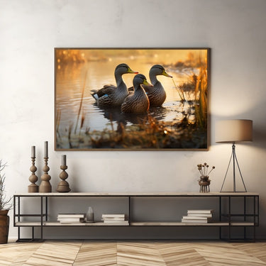 Painting of Ducks